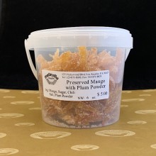 Preserved Mango with Plum Powder (มะม่วงหยีคลุกบ๊วย)