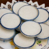 Kanom Tuay - Steamed Coconut Milk (ขนมถ้วย)